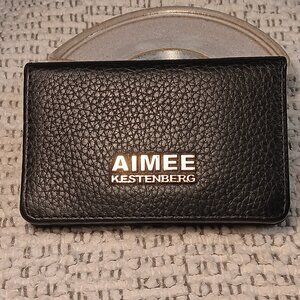 Aimee Kestenberg 'Sammy' bi-fold pebbled leather small card wallet